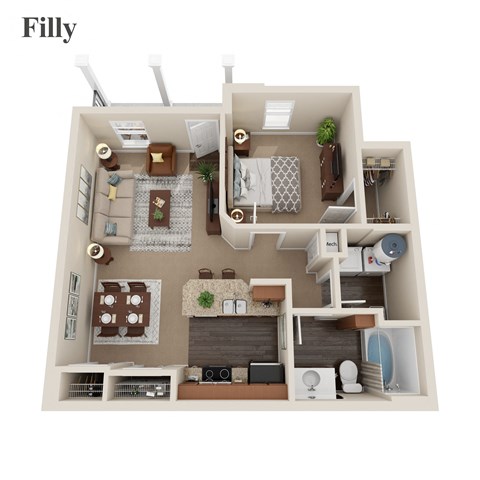 The Filly Floor Plan